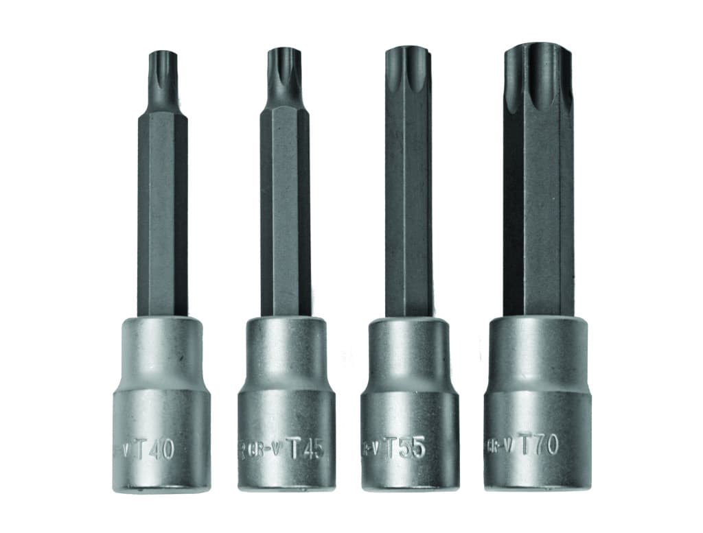 Вложки с накрайник 1/2"T40-T70 CR-V 4 бр Topmaster Professional