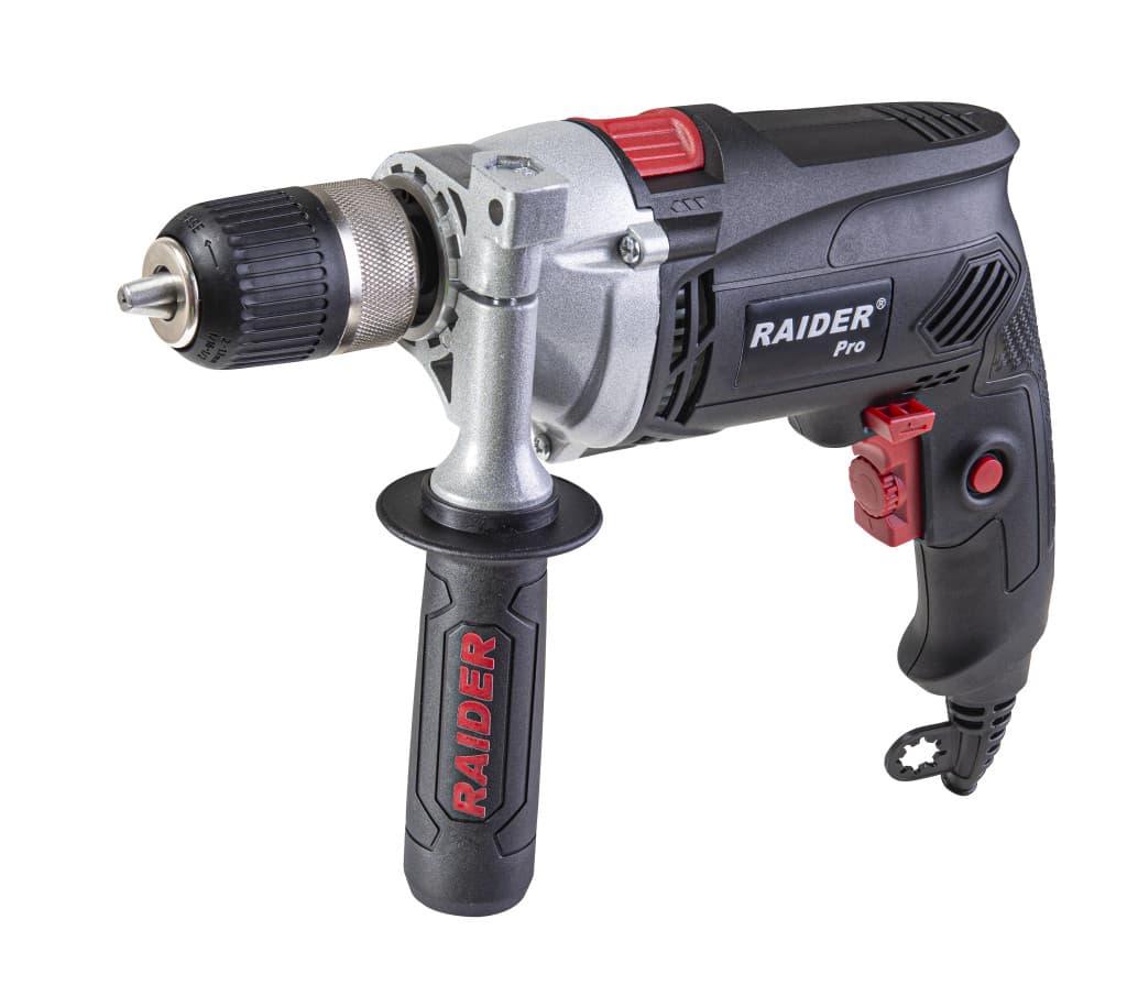 Бормашина 910W 13mm самоз. патр. RAIDER PRO RDP-ID42 Black edition