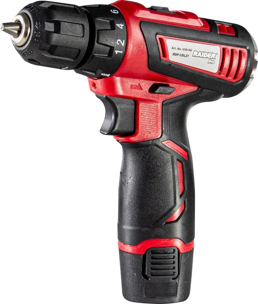 Бормашина акум. 12V 2-ск. 1.5Ah 28Nm RAIDER RD-CDL27
