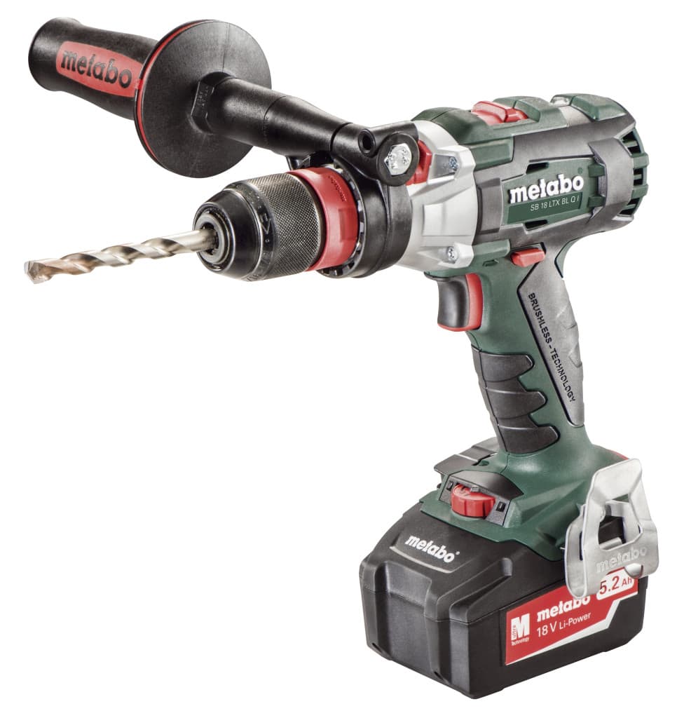 Бормашина акум. ударна 18V 120Nm METABO SB 18 LTX BL 2X5.2Ah