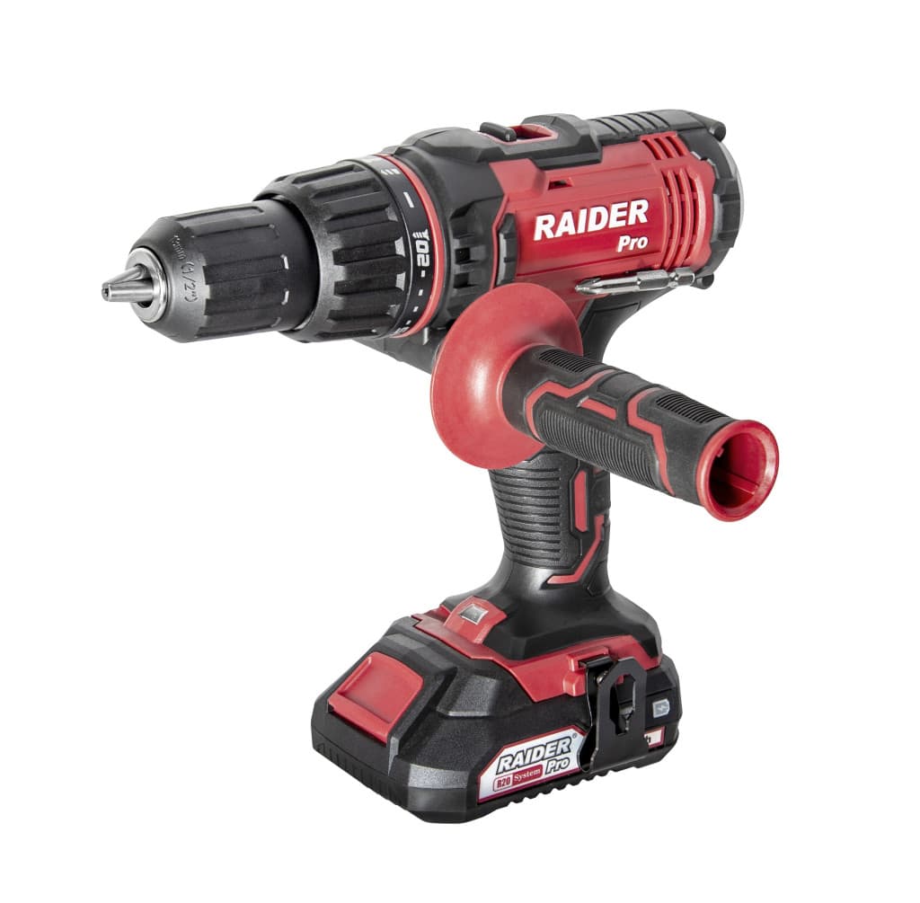 R20 Бормашина акум. Li-ion 2-ск. 13mm 50Nm 20V RAIDER PRO RDP-SCDI20