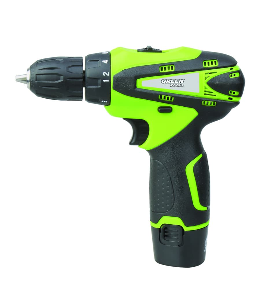 Бормашина акум. Li-ion 12V 2-ск. 1.5Ah 22Nm GREEN TOOLS GT-CDL19