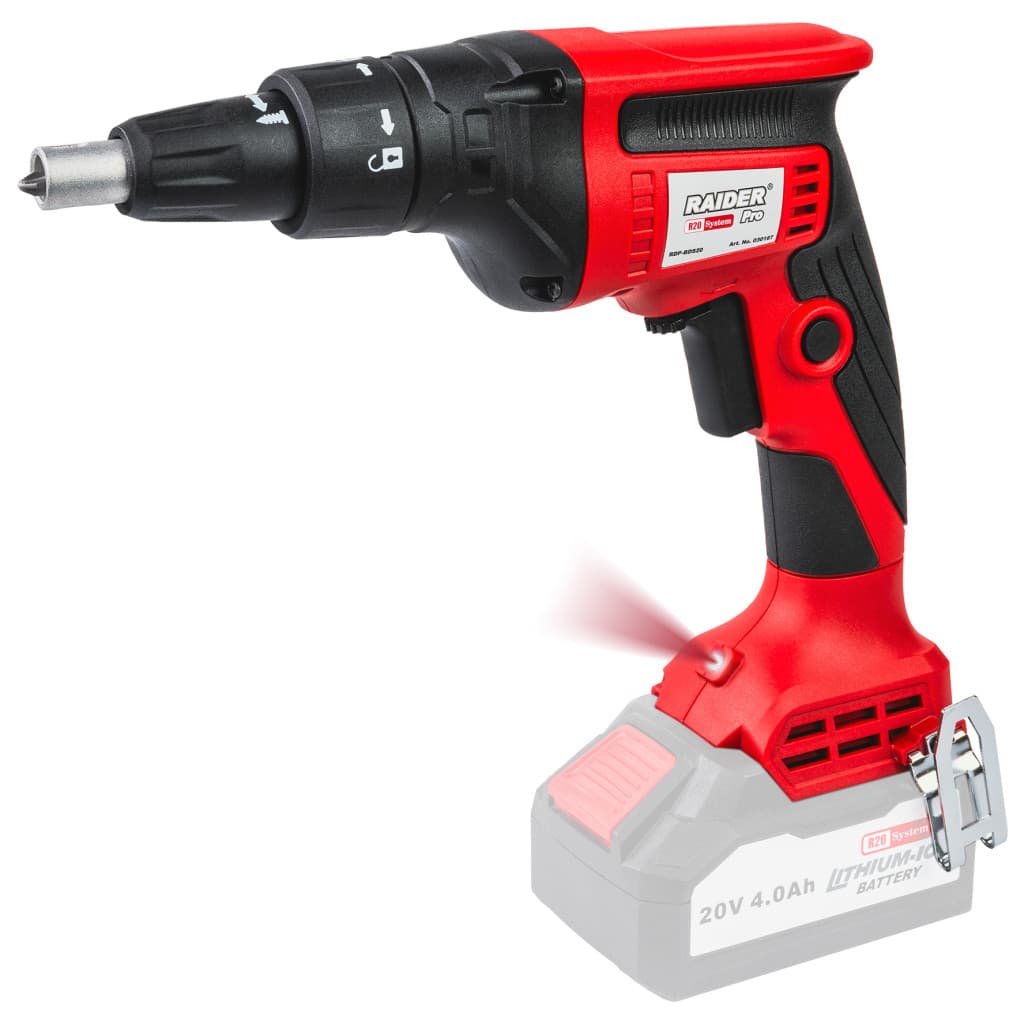 R20 Винтоверт за гипсокартон безчетков 1/4" Solo RDP-BDS20