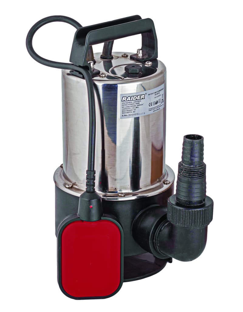 Помпа водна потоп. 550W 1" max 175L/min RAIDER RD-WP12