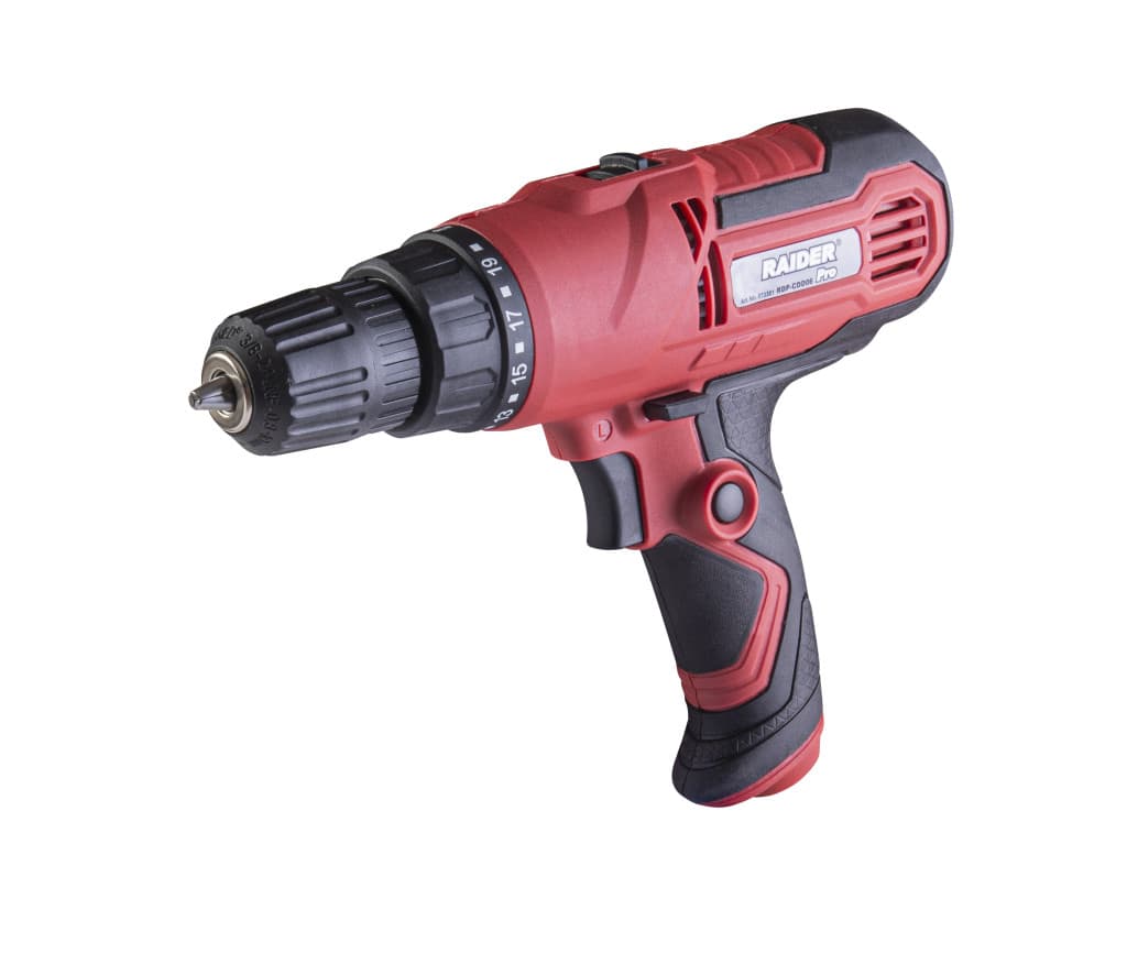 Винтоверт електрически 400W 2ск 6m кабел RAIDER PRO RDP-CDD06