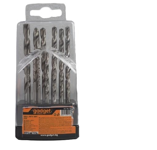 Свредла за метал 13бр ø1.5-6.5mm HSS к-т GADGET