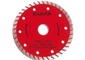 Диск диамантен Turbo 125x22.2mm RAIDER RD-DD06