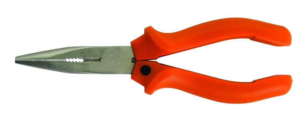 Клещи дългоусти пластм. дръжка 160mm GADGET