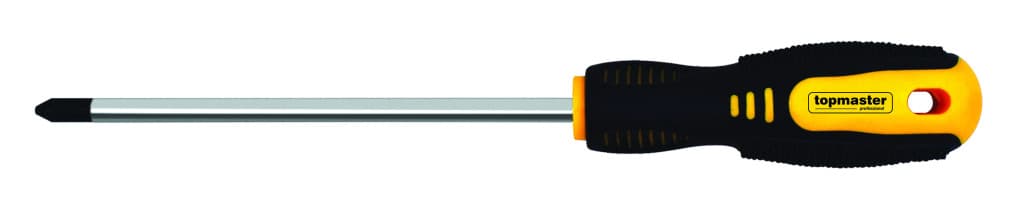 Отвертка кръстата PH2 Х100mm CR-V Topmaster Professional (12/240)