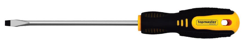 Отвертка права 5Х100mm CR-V Topmaster Professional (12/240)