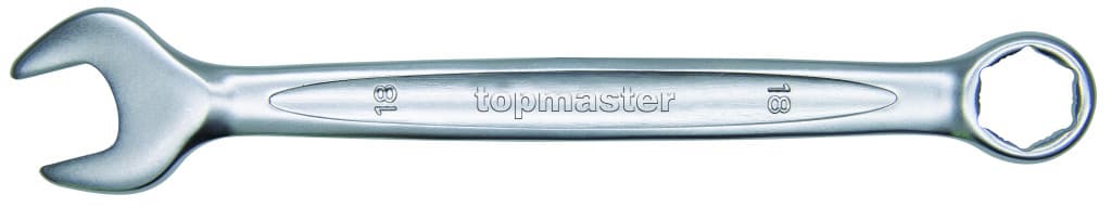 Ключ звездогаечен GRIP ON трето поколение 18 mm Topmaster Professional