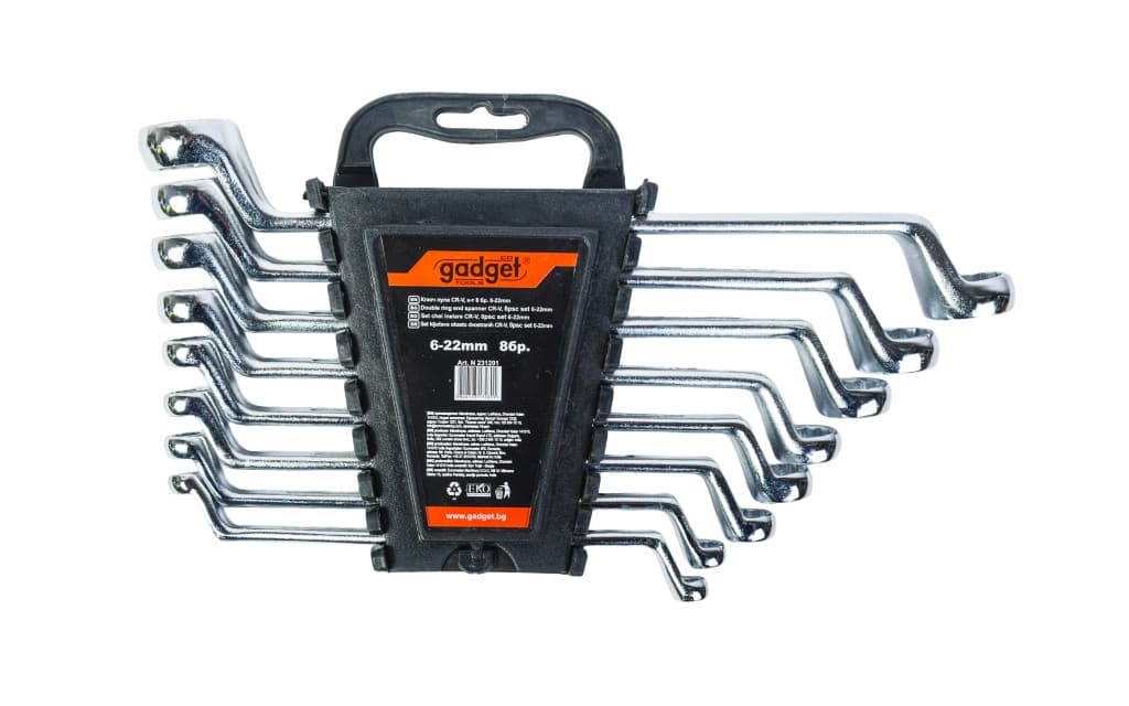 Ключ лула CR-V к-т 8бр. 6-22mm на стойка GADGET