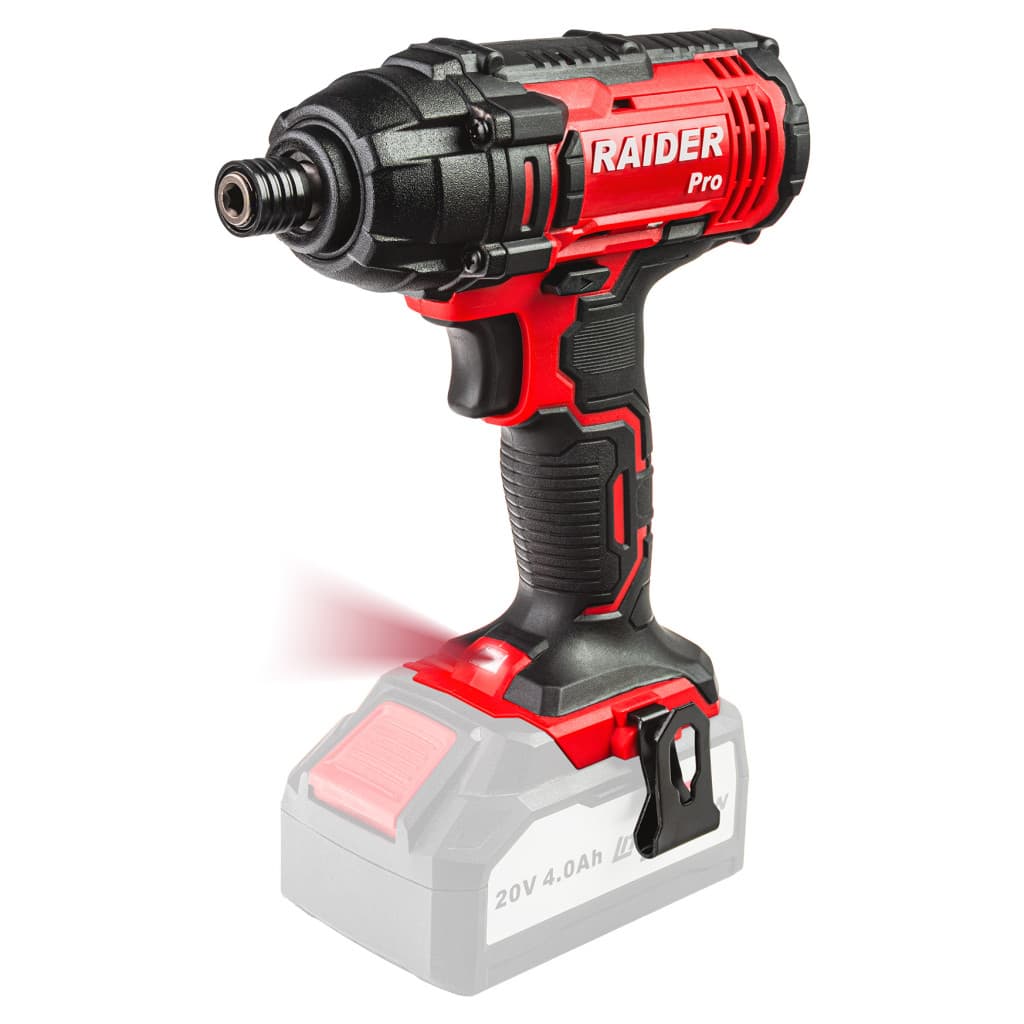 R20 Винтоверт ударен акум. Li-ion 1/4" 180Nm Solo RAIDER PRO RDP-SHID20