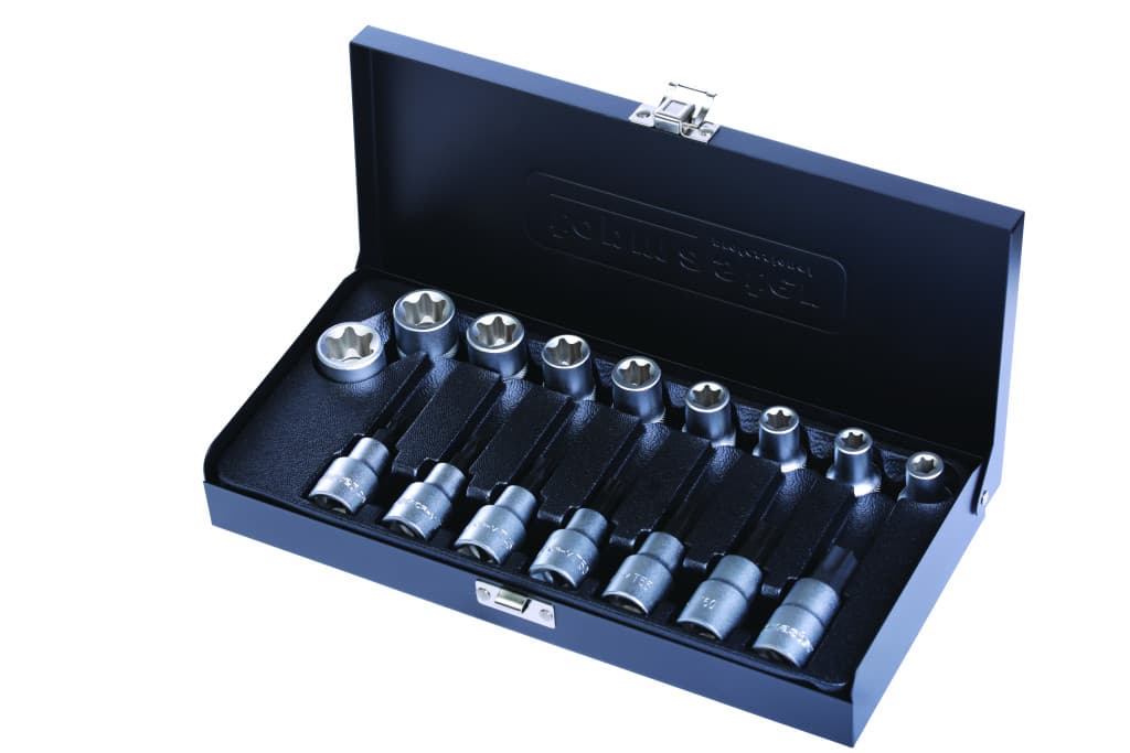 Вложки торкс 1/2" к-т 16бр CR-V Topmaster Professional