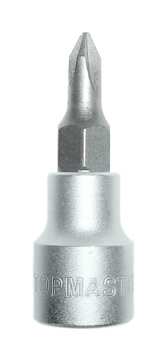 Вложка 1/4" с накр. кръстат PH0 CR-V Topmaster Professional